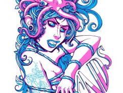 Karl&nbsp;Kwasny漂亮的插画作品