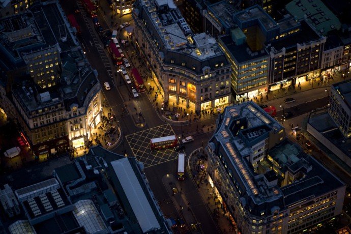鸟瞰伦敦: 伦敦夜景大赏