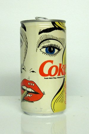 罐装可口可乐复古图案设计欣赏