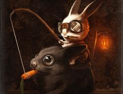 Mike&nbsp;Mitchell插画艺术作品