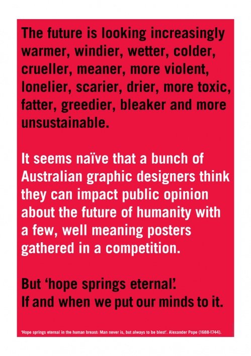 澳大利亚平面设计协会海报作品欣赏之二