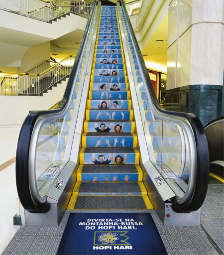 国外一组创意电梯广告欣赏