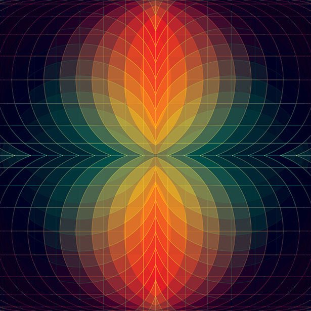 神奇数字艺术:Andy Gilmore的色彩几何世界