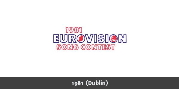 欧洲歌唱大赛(Eurovision Song Contest)标志欣赏 1956-2010