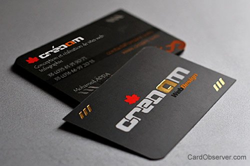 unique business card
