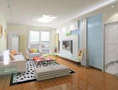 30款客厅样板效果图欣赏