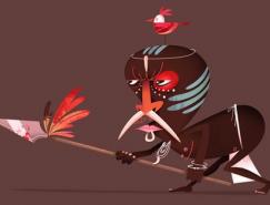 Christopher&nbsp;Lee色彩丰富的插画欣赏