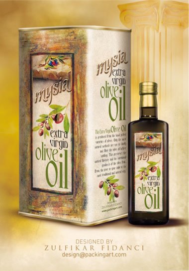 国外橄榄油包装设计欣赏