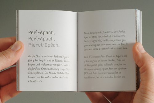 PERL APACH SCHENGEN画册设计