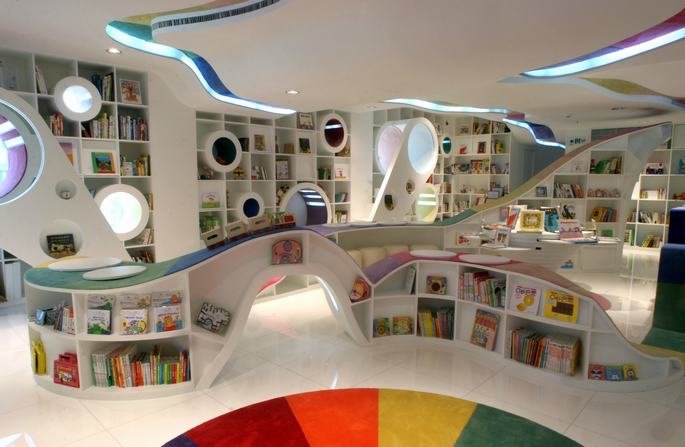 现代设计: Poplar儿童书店(蒲蒲兰绘本馆)