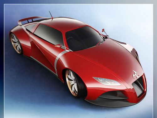 Concept Car V2 3D model