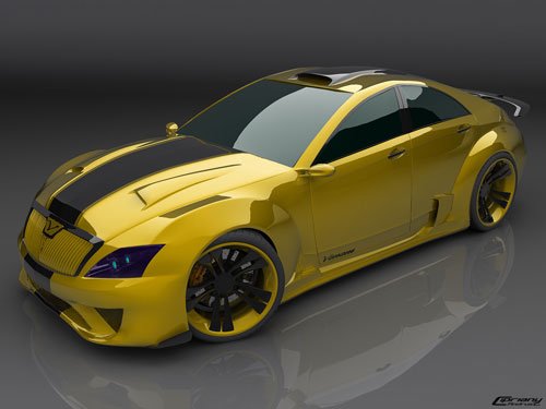 Venom concept car 3D model