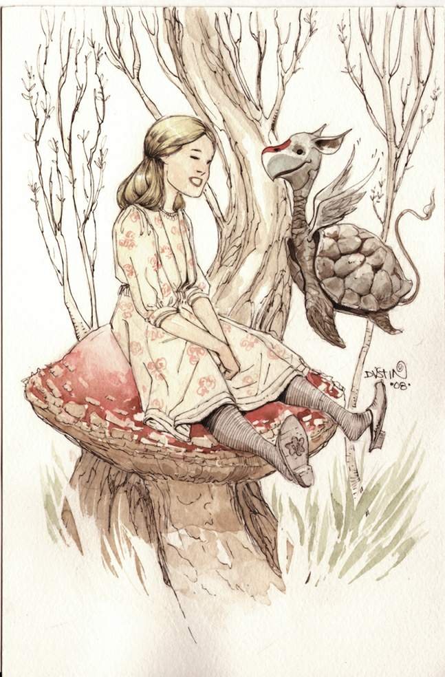 爱丽丝梦游仙境的精彩插图