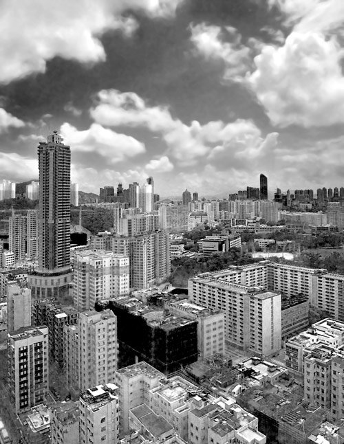 29张漂亮的城市黑白摄影