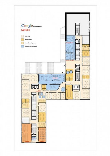 Google EMEA苏黎世工程技术中心办公环境
