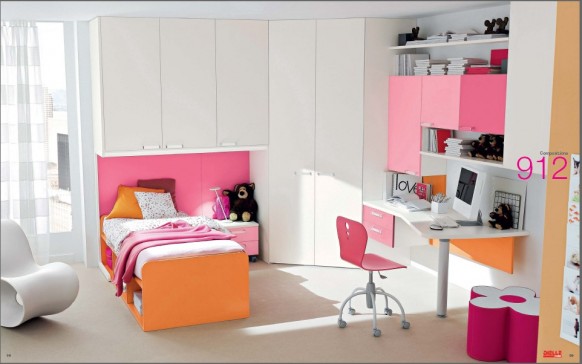 Dielle现代儿童房家具设计