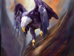 Carol&nbsp;Cavalaris漂亮生动的动物插画