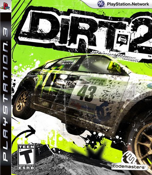 Dirt 2 游戲封面