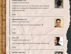 25个优秀博客评论界面设计