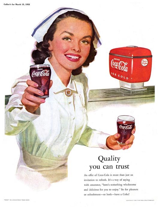 百年可口可乐广告欣赏