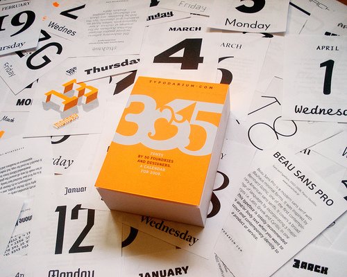 简单的数字,不寻常的设计：49个创新日历设计