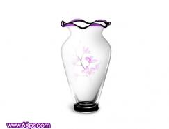 Photoshop鼠繪一個透明的玻璃花瓶