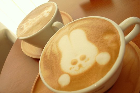 漂亮的图案：拿铁咖啡(Latte)艺术