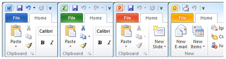 Office2010形象与界面
