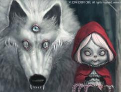 50张童话人物插图作品集