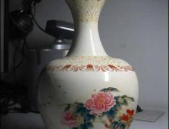 Photoshop为陶瓷花瓶添加精美的图案