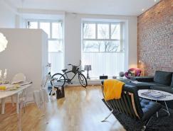 瑞典现代小户型公寓室内设计