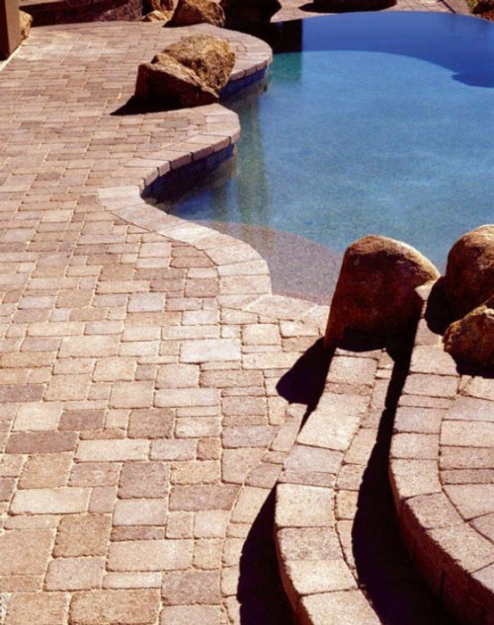 25例石材游泳池池面创意设计