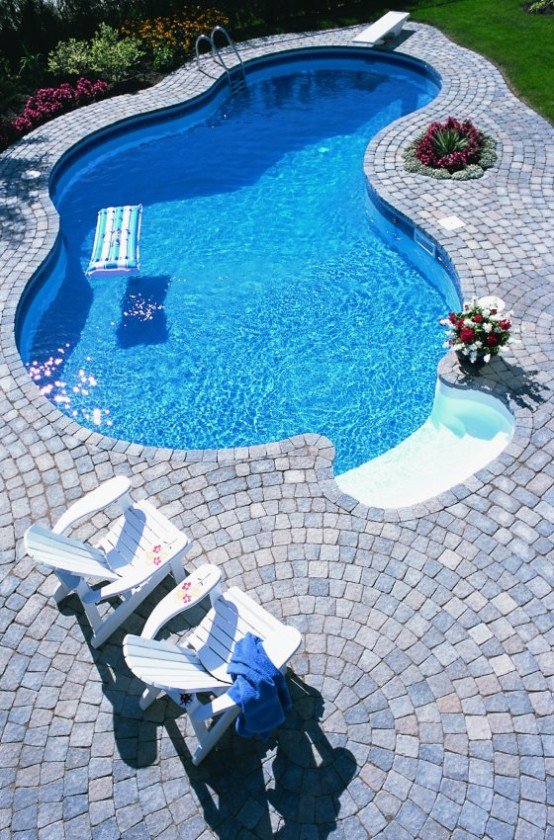 25例石材游泳池池面创意设计