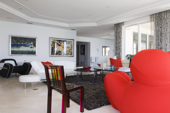 一套现代舒适和宜居的室内设计欣赏