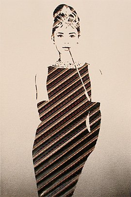 Erika Simmons惊人的磁带绘画艺术