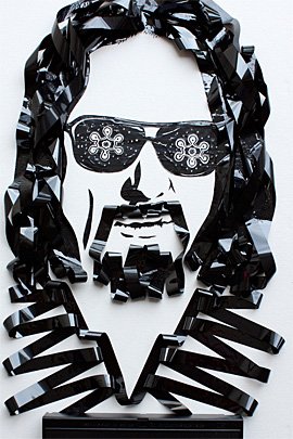 Erika Simmons惊人的磁带绘画艺术
