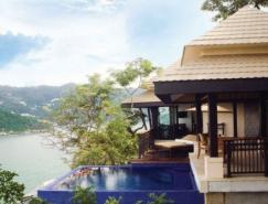 悬崖边的别墅：亚洲风味度假别墅