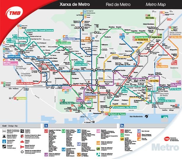 世界各地城市地铁地图设计