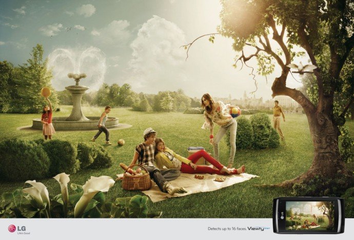 LG智能手机广告