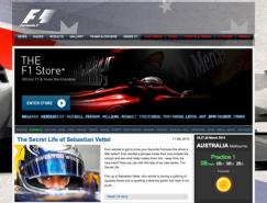 F1车队和赛道网站欣赏