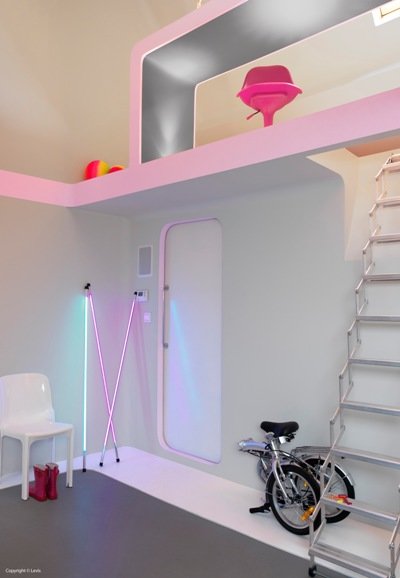 Fluo Fantasy涂料：完美色彩体验的室内空间