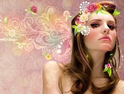 50张漂亮的人物合成艺术作品