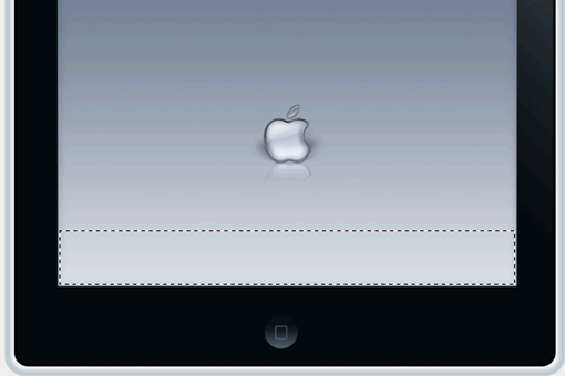 photoshop中绘制apple ipad