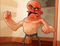 加拿大自由插画师Mathieu&nbsp;Beaulieu&nbsp;漫画作品