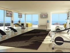 家庭健身房效果图欣赏