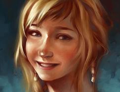 33张漂亮的女插画师自画像