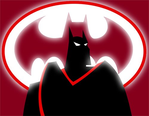 动漫英雄人物：蝙蝠侠插画欣赏(二)