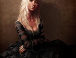 出色的肖像插画作品欣赏