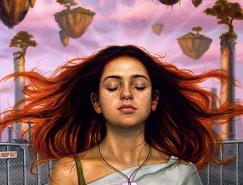 186张2D女孩Matte paintings创作插画欣赏