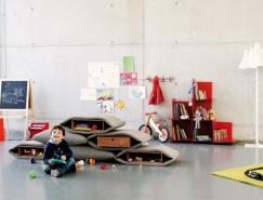 精妙设计的“枕头”儿童玩具箱